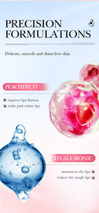 Remove Dark Lip Balm Lightening Melanin Mask Gloss Exfoliating Lip Pink Treatment Reduce Lip Lines Improve Dryness Moisturizing
