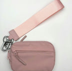 Transparent PVC Card Bag – Portable Wrist Bag for Bank Card & Change Storage