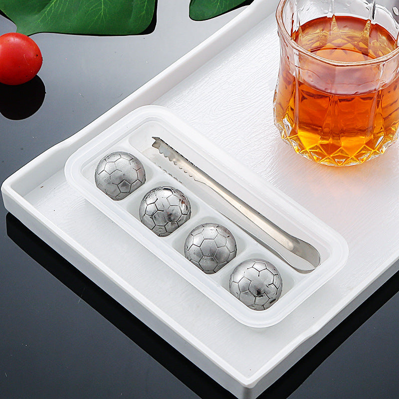 Stainless Steel Ice Particles Whisky Stone Bar Whiskey Cooling Wine Set Can Be Recycled Pi-Mart