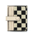 Small card bag female, exquisite high-end compact driver's license card holder, multi-functional canvas ultra-thin card holder - SJB-DIAMOND ELITES
