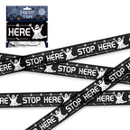 Halloween Warning Strip Tape - Plastic Isolation Decoration Tape for Horror Atmosphere - SJB-DIAMOND ELITES