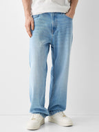 Creative Casual Versatile Men's Straight Jeans Lootquake LLC