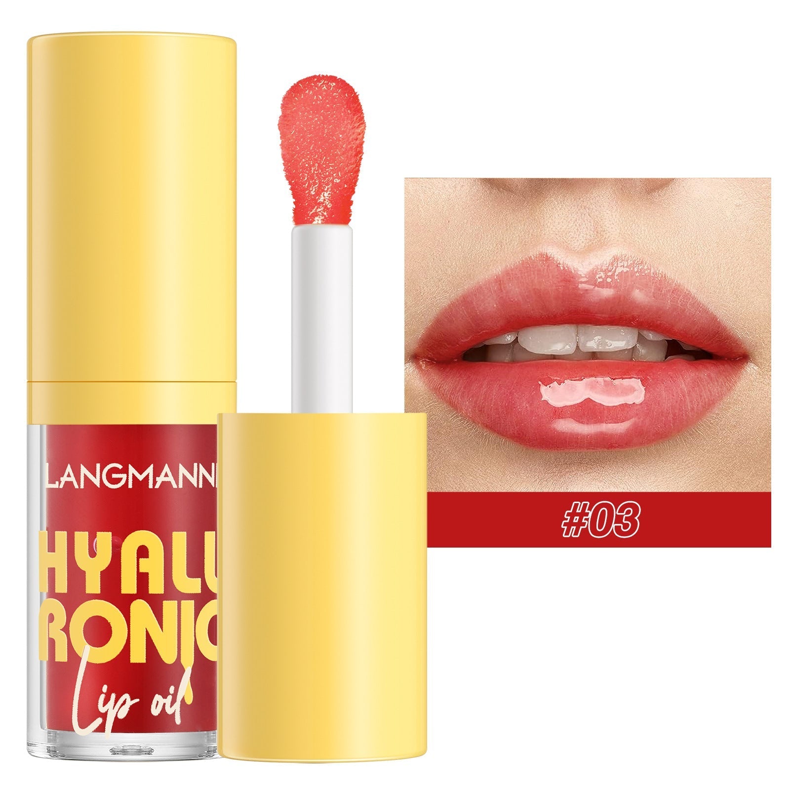 6 Colors Transparent Hyaluronic Acid Lip Balm Gloss Pi-Mart