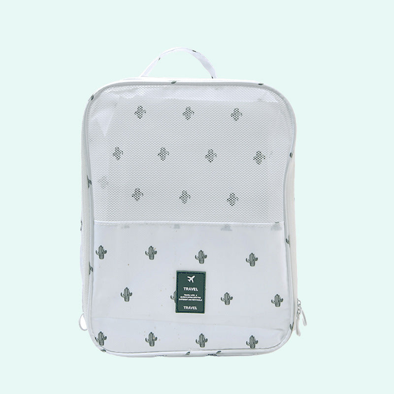 Large capacity can hold three pairs of shoes convenient Oxford cloth storage bag, waterproof shoe bag, suitcase trolley shoe bag - SJB-DIAMOND ELITES