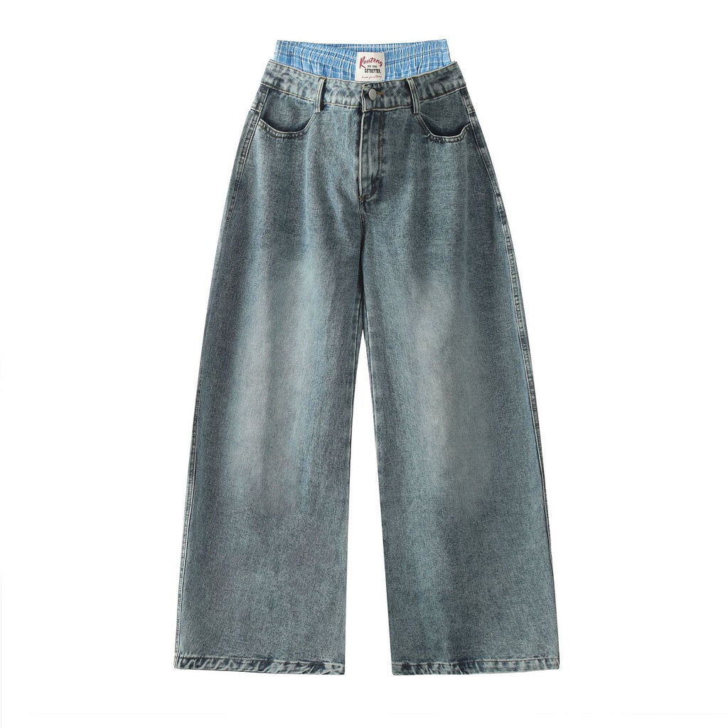 Washed Old Cotton Straight New 2024 Autumn Street Men's Jeans Lootquake LLC