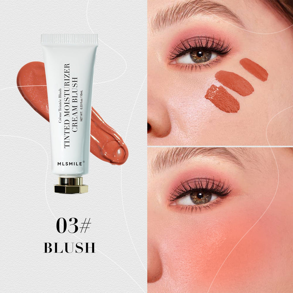 Blusher Natural Moisturizing Dual-purpose Color Rendering Pi-Mart