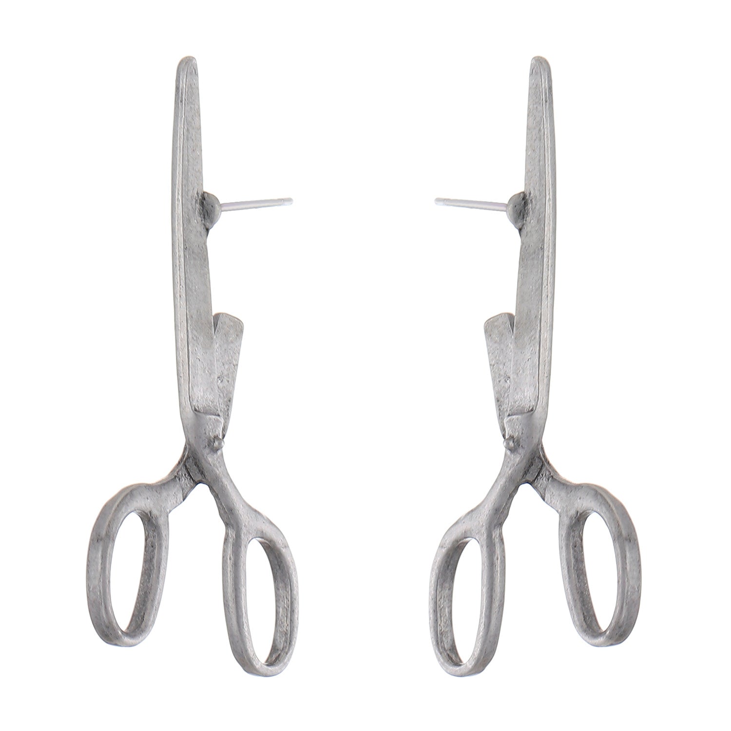 Creative Fashion Jewelry Retro Scissors Ear Studs Female Niche Pi-Mart