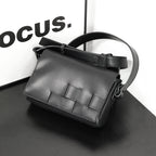 Shoulder bag men, fashion crossbody bag unisex, woven crossbody bag,