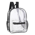 Transparent backpack, waterproof large capacity PVC storage bag, travel outdoor sports backpack purse - SJB-DIAMOND ELITES