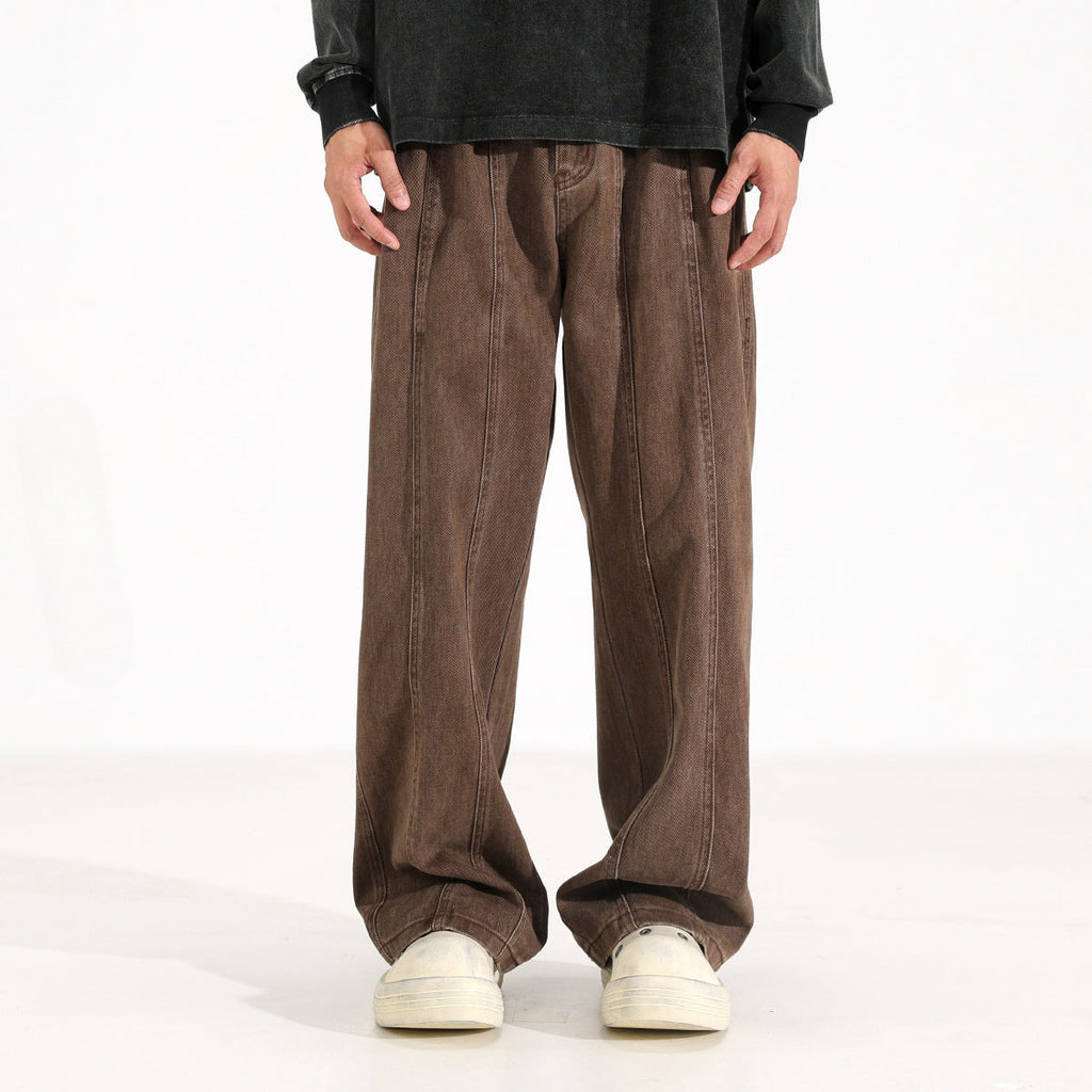 Maillard American Retro Drooping Straight Jeans Lootquake LLC