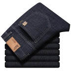 Summer Ultra-thin Tencel Men's Loose Straight Light Blue Thin And Comfortable Jeans Lootquake LLC