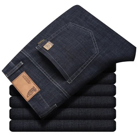 Summer Ultra-thin Tencel Men's Loose Straight Light Blue Thin And Comfortable Jeans Lootquake LLC