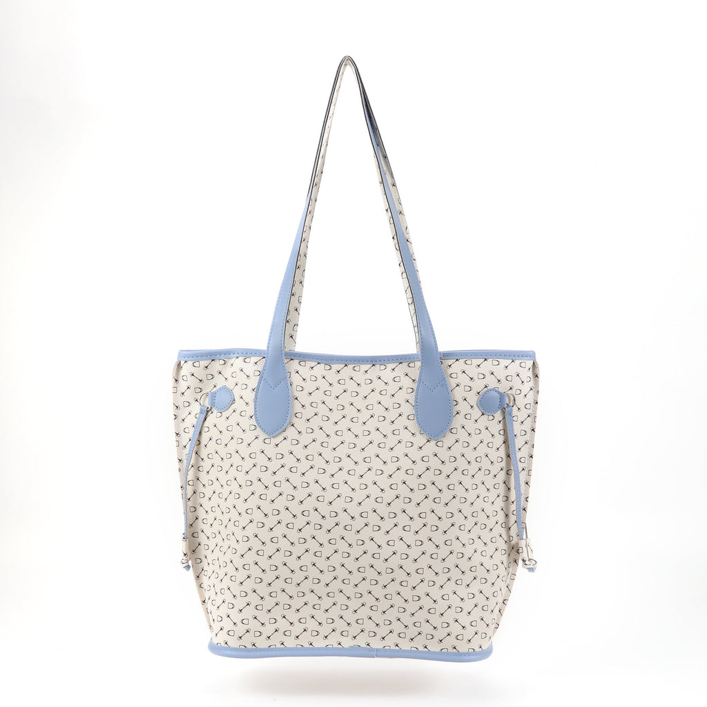 Ladies printed shoulder bag, versatile large capacity casual tote bag, big shoulder hobo bag - SJB-DIAMOND ELITES
