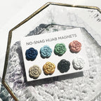 ‌ Secure Elegance Camellia Magnetic Hijab & Scarf Pin (MAC342)