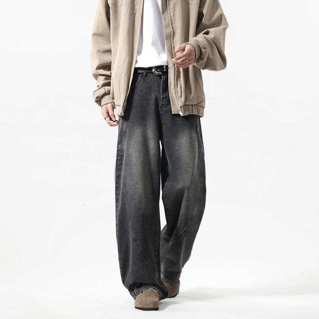 New Men's Matchet Pants Stitching Three-dimensional Design Trousers Lootquake LLC