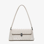 Small shoulder purse, pink baguette armpit bag, versatile diamond tote bag, simple shoulder bag