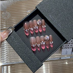 1033- Handmade press on nails fake nails removable