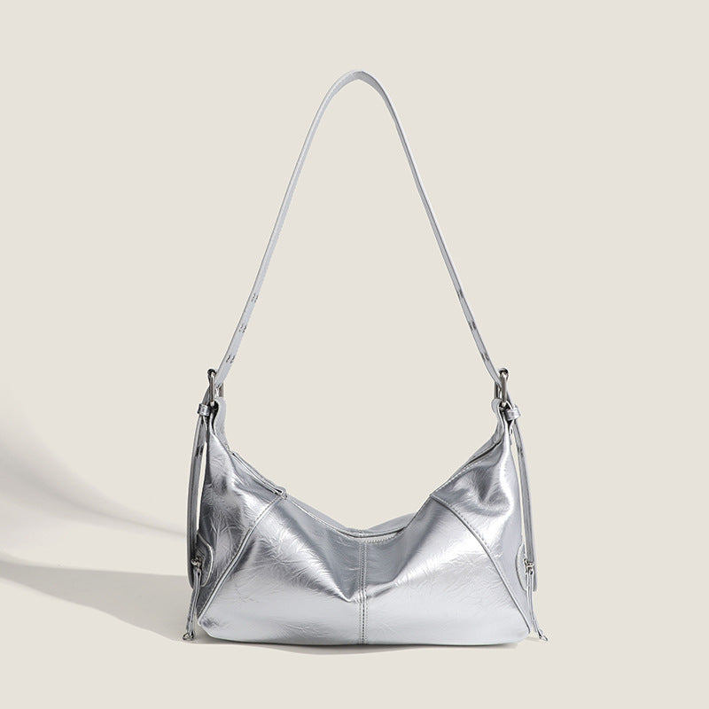 Small hobo bags for women Retro locomotive armpit bag, versatile shoulder handbag - SJB-DIAMOND ELITES