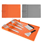 Oven Silicone Baking Tray Dustproof Cleaning Pad Barbecue Protective Pad Kitchen Gadgets Pi-Mart