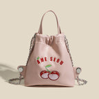 backpack purse women silver backpack, women's chain backpack purse, women's travel backpack
