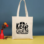 Canvas printed shoulder bag, fashionable and lightweight shopping bag, large-capacity cotton bag 2pcs hobo. - SJB-DIAMOND ELITES