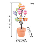 Cartoon Printed Egg Table Decorative Ornaments Pi-Mart