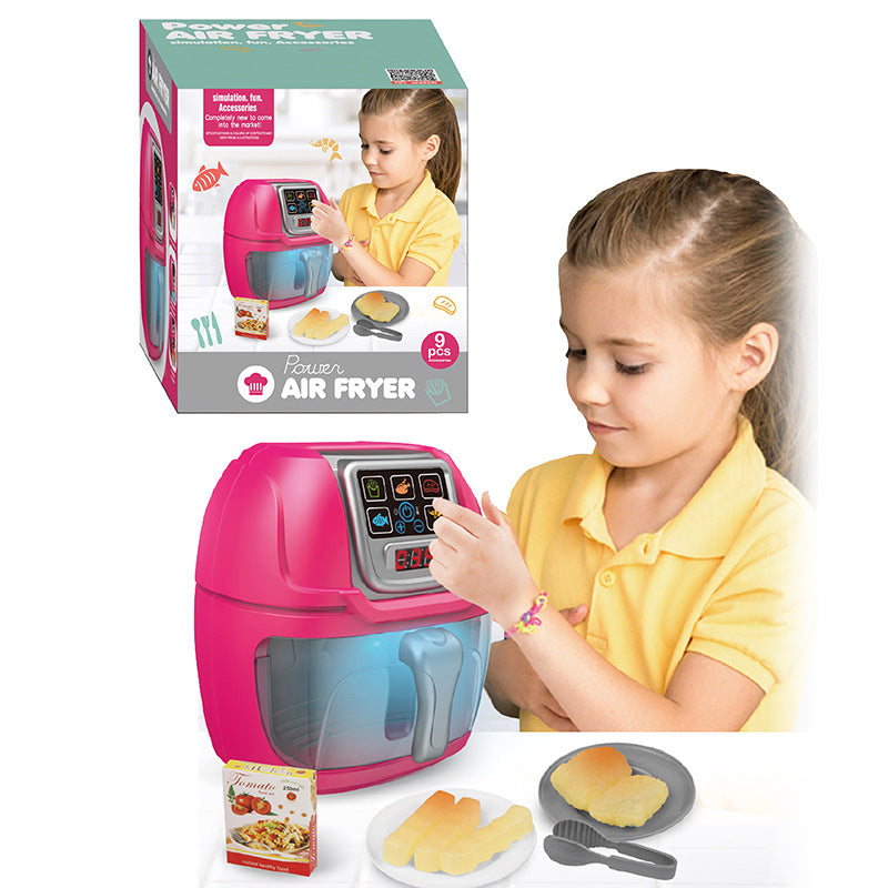 New Children Play House Kitchen Simulation Toy Air Fryer Pi-Mart