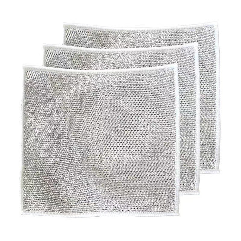Steel Wire Dishcloth Mesh Oil-free Pi-Mart