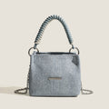 Design super soft bucket bag, work top handle bag, chain handbag, simple shoulder crossbody bag - SJB-DIAMOND ELITES