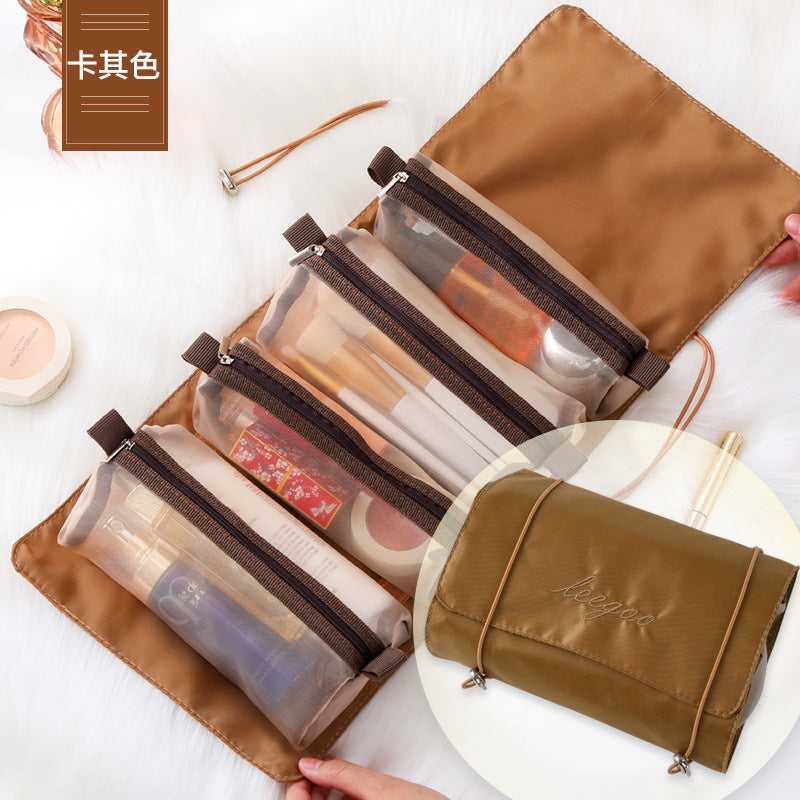 Four-in-one cosmetic bag, makeup bag organizers,Travel makeup bag,Portable travel storage portable toilet bag, - SJB-DIAMOND ELITES
