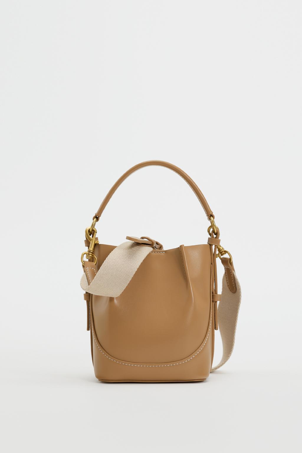 Elegant Bundle Closure Portable Hobo Bag - Stylish Crossbody Broadband Drawstring Bucket Bag