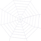 Halloween spider web decoration haunted house party trick props spider silk simulation big spider combination scene arrangement - SJB-DIAMOND ELITES