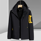 Three-in-one Removable Liner With Velvet Thickening Windproof Waterproof Jacket Pi-Mart