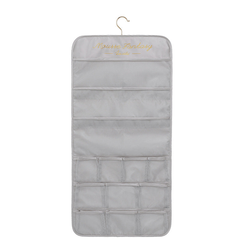 Underwear storage hanging bag, wall-mounted double-sided storage bag, underwear bra socks finishing bag, wardrobe hanging bag - SJB-DIAMOND ELITES