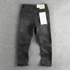 Fashion American Washed Black Gray Jeans Men Lootquake LLC