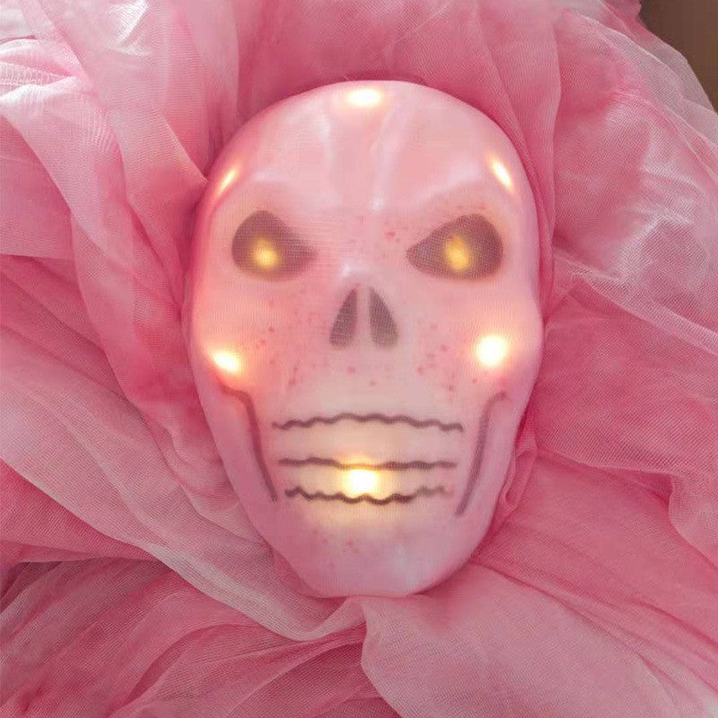 Halloween decoration, voice-activated glow, sound, horror, ghost mask, big hanging ghost, hanging ghost - SJB-DIAMOND ELITES