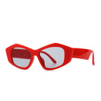 Rectangle Sunglasses for Women Retro Driving Glasses 90’s Vintage Fashion Narrow Square Frame UV400 Protection SHOMICOBOUTIQUE