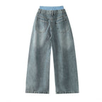 Washed Old Cotton Straight New 2024 Autumn Street Men's Jeans Lootquake LLC