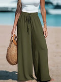 Women's Drawstring Loose Casual Wide-leg Trousers Lootquake LLC
