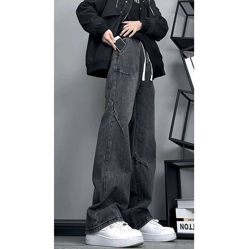 American Fashion Brand Vintage Mop Straight Jeans Lootquake LLC