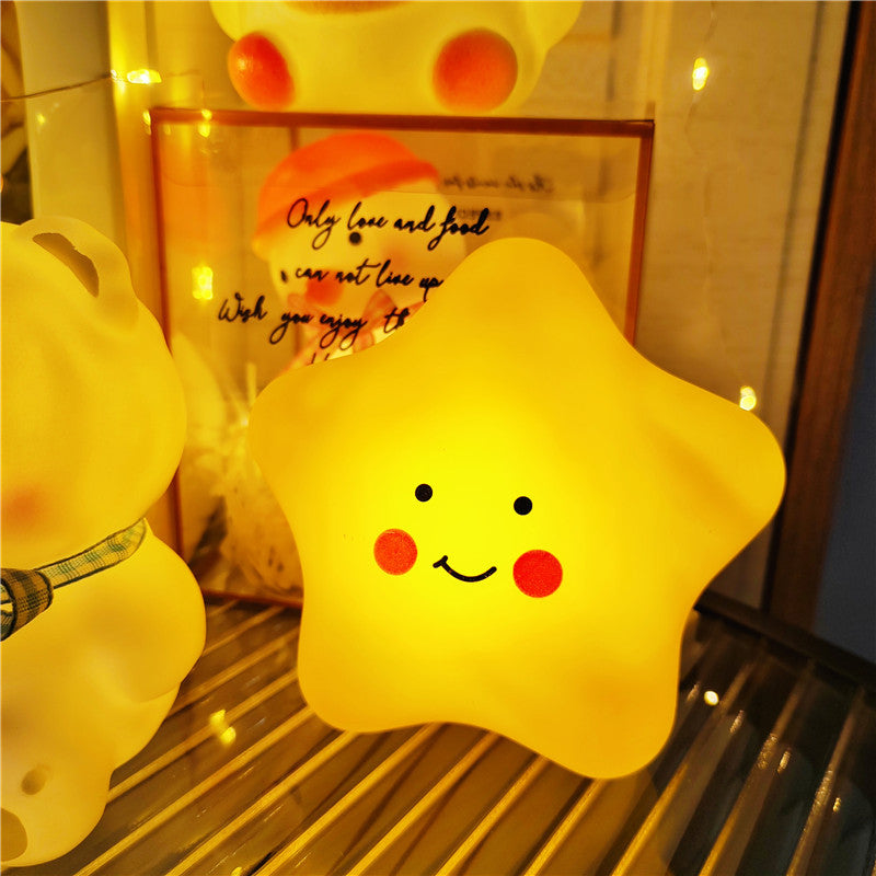 Cartoon Luminous Toy Children Cute Led Small Night Lamp Pi-Mart