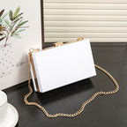 Acrylic Women's Bags, Small Square Bags, Transparent Box Bags, Dinner Bags. Evening Purse, Evening Bags for Women Formal, Clutch Purse, Dinner Purse, Clutch Purse Casual, - SJB-DIAMOND ELITES