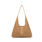 Soft leather woven hobo bag for women, tote bag for women, casual large capacity handheld shoulder bag, shoulder hobo purse - SJB-DIAMOND ELITES