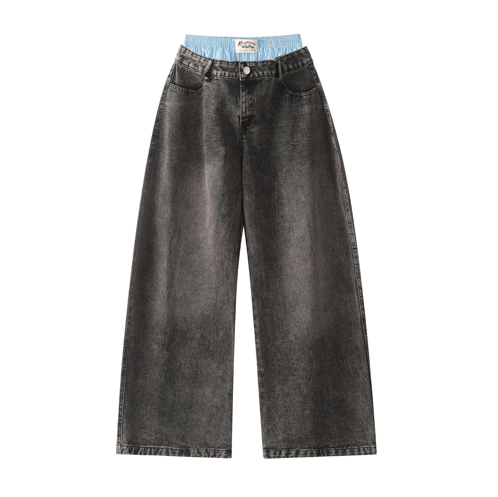 Washed Old Cotton Straight New 2024 Autumn Street Men's Jeans Lootquake LLC