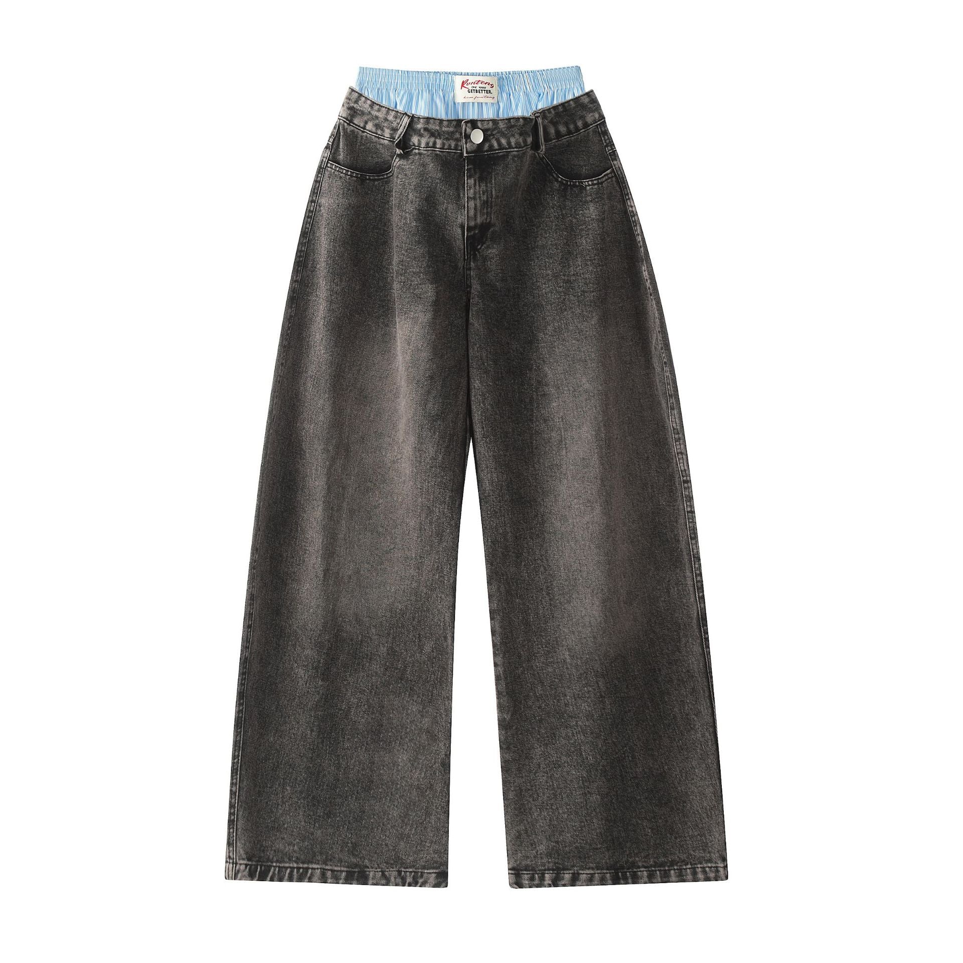 Washed Old Cotton Straight New 2024 Autumn Street Men's Jeans Lootquake LLC