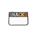 PVC transparent storage bag, embroidered letter cosmetic bag, wash storage towel embroidered file bag 2pcs, - SJB-DIAMOND ELITES