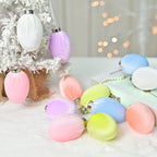 Easter Egg Flocking Ball Velvet Venue Layout Props Pi-Mart