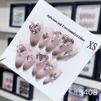 1025- Handmade press on nails fake nails removable
