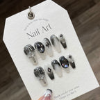 1024- Handmade press on nails fake nails removable
