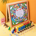 Four-in-one Foldable And Portable Storage Game Chess Box Set Pi-Mart